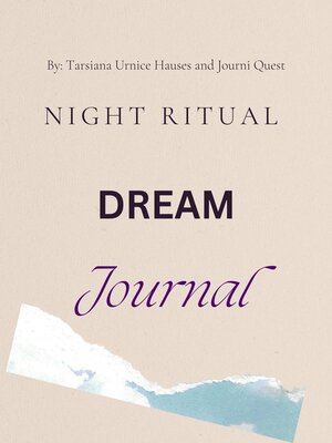 cover image of Night Ritual  Dream Journal